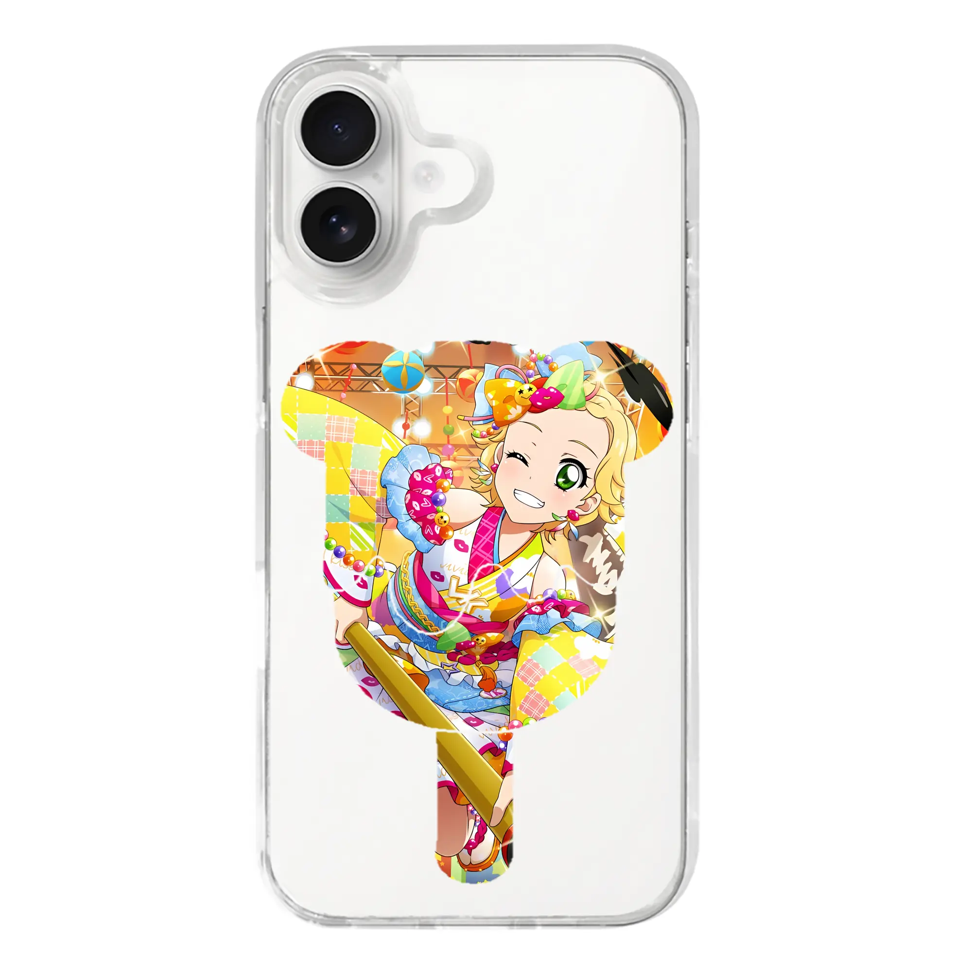 アイカツ グッズ 新条 ひなき - iPhone 17シリーズ 透明スマホケース – 薄型・耐衝撃・精密フィット保護カバー